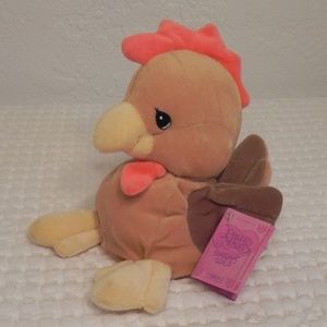 Vintage Precious Moments Rooster Plush Tender Tails 1998